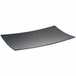 MELAMINE LUNA CURVED PLATTER GN BLACK 53X32.5X4CM ILSA - BY ORDER
