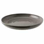 MELAMINE ROUND DISH GREY DARK 40X5.5CM PADERNO - BY ORDER