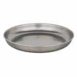 SERVING TRAY PLATTER ROUND 20CM INOX VINTAGE GTSA
