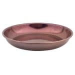 SERVING TRAY PLATTER ROUND 20CM INOX COPPER