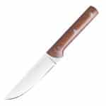 STEAK KNIFE SMOOTH BLADE PORTERHOUSE 18-10 INOX MAPLEWOOD 25.3CM SAMBONET ITALY - BY ORDER