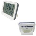 THERMO-HYGROMETER-HUMIDITY WITH CLOCK JUMBO DISPLAY -20+50°C / 10-99 RH 13X10CM FRANCE - BY ORDER