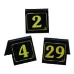 TABLE NUMBER BLACK PG 7X7CM SET 151-200 NOVATEX - BY ORDER
