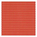 TABLE MATS LINEA Q 42X33CM 1PC ORANGE SAMBONET - BY ORDER