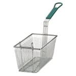 FRYER BASKET SPARE PART 34X16.5X15CM GREEN HANDLE 29CM UNIQUE - BY ORDER