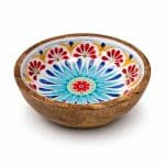PRESTIGE WOOD MANGO ENAMEL COATING BOWL 10X4CM GRANADA GTSA