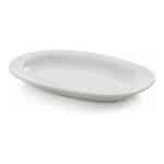PORCELAIN OVAL PLATTER RAVIERA WITH RIM 19X12CM GTSA