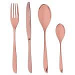 FEEL PVD COPPER TABLE KNIFE 1PC INOX 18-10 ARTHUR-KRUPP SAMBONET ITALY - BY ORDER