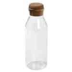 GLASS BOROSILICATE BOTTLE WITH CORK LID 1L ESPIEL