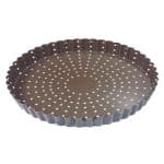 PASTRY NON STICK MOULDS TART FLUTED PERFORATED 28X2.5CM LT FRANCE - BY ORDER