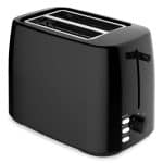 APARTMENT ELECTRIC TOASTER 2 SLICE BLACK UNIQUE
