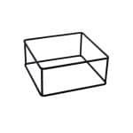 BUFFET ADVANCED WIRE BASE METAL SILICONE BLACK SQUARE 18X8CM ESPIEL