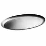 BUFFET UNO PELTRO VINTAGE SERVING TRAY OVAL 46X31X2.5CM S/S 18/10 MEPRA ITALY - BY ORDER