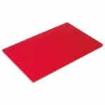 CUTTING BOARD PE RED 40X30X1.5CM GTSA