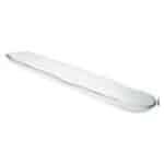 BUFFET GLASS PLATTER BOWL OVAL ORGANIC 61X11.5X4CM CLEAR - BY ORDER