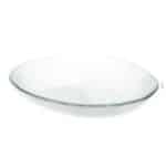 BUFFET GLASS BOWL ORGANIC 38X30.5X7CM CLEAR - BY ORDER