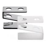 100CHEF PLEXIGLAS LABO DISPLAY 2 HOLES WHITE
