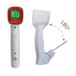 THERMOMETER INFRARED WITH ROTARY PROBE -40+280C HACCP FRANCE