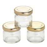 100 CHEF GLASS JAR MINI 3CL 4.5X4CM COLD LID 1PC SPAIN