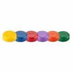 SQUEEZE BOTTLE REPLACEMENT COLORED CAPS FOR EZ-KLEEN CARLISLE