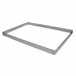 BY ORDER - FRAME RECTANGULAR MOULD 57X37X5CM INOX 18-10 FRANCE