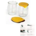 YOGURT COVER THERMO SEALABLE GOLD 1X600PCS FOR YOGURT GLASS POT 100/0083 100 CHEF - BY ORDER