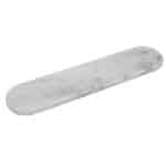 PLATTER OVAL MARBLE WHITE 20X7X1CM ESPIEL - BY ORDER