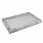 TRAY MARBLE WHITE 25X15X3CM ESPIEL - BY ORDER