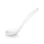 MELAMINE SERVING LADLE SPOON 18.3CM WHITE TABLETOP - BY ORDER