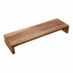WOOD BEECH RECTANGULAR STAND 48X20X6CM ESPIEL