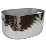 CHAMPAGNE -  WINE BUCKET ALUMINIUM SILVER 37X26X20CM 11.5L ESPIEL