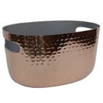 CHAMPAGNE -  WINE BUCKET ALUMINIUM COPPER 37X26X20CM 11.5L ESPIEL
