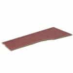 SOUL STONEWARE RED GREY PLATTER RECTANGULAR 32.5X14X1CM ESPIEL