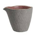 SOUL STONEWARE RED GREY SAUCE POT 8.5X7CM 25CL ESPIEL