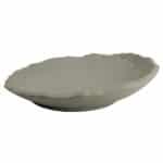 ROCKY STONEWARE GREY SLOPING BOWL 23.5X5.5CM ESPIEL