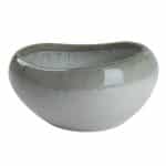 SOLAR STONEWARE BEIGE IRREGULAR BOWL 15.5X13.5X7.6CM ESPIEL