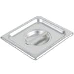 GASTRONORM FOOD PAN STANDARD ST/STEEL 1/6 LID TABLETOP