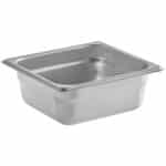 GASTRONORM FOOD PAN STANDARD ST/STEEL 1/6-H6.5CM TABLETOP