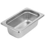 GASTRONORM FOOD PAN STANDARD ST/STEEL 1/9-H6.5CM TABLETOP