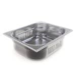 GASTRONORM PERFORATED FOOD PAN STANDARD ST/STEEL 1/2-H20CM TABLETOP