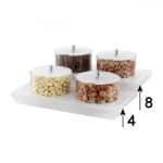 STUDIO ORGANIZER TRIBLE 1.3LIT BASE 8CM FROST ACRYLIC GARIBALDI BY ORDER