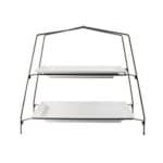 STAND MIRIAM FOR MELAMINE DIDO TRAYS E100120IV00-E100122IV00 PAINTED STEEL 46X60.5X77CM ILSA