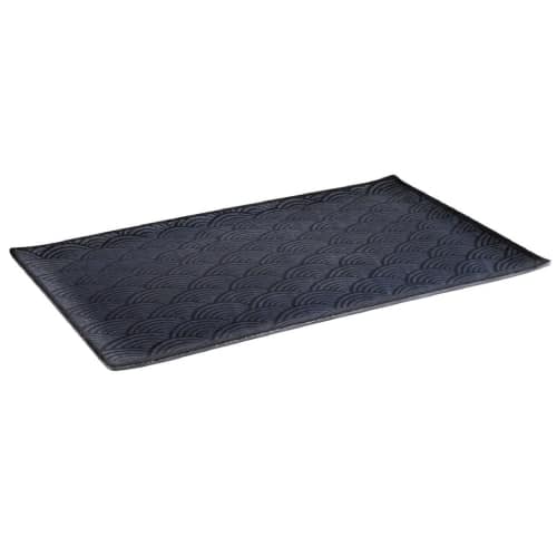 BUF-PAD-84902.jpg MELAMINE GN TRAY DARK WAVE 1/3 PADERNO ITALY - BY ORDER - Image 1