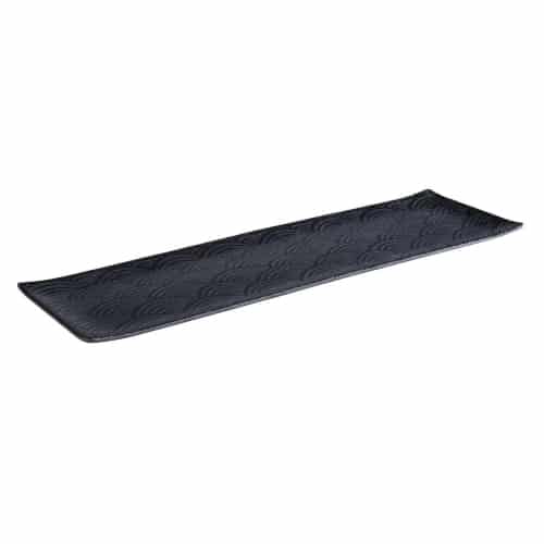 BUF-PAD-84903.jpg MELAMINE GN TRAY DARK WAVE 2/4 PADERNO ITALY - BY ORDER - Image 1