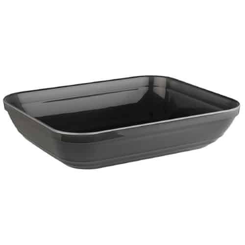 BUF-PAD-85132.jpg MELAMINE EMMA GN BOWL 1/2 BLACK PADERNO ITALY - BY ORDER - Image 1