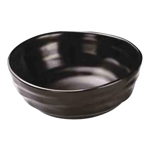 BUF-SER-S2508BLK.jpg MELAMINE PERSIAN BOWL 8.5CM BLACK UNIQUE - Image 1