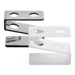 100CHEF PLEXIGLAS LABO DISPLAY 2 HOLES BLACK