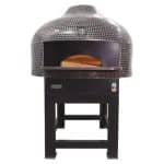 PIZZA OVEN SURIENTO SR130 8 OR 9 33D PIZZAS WOOD OR GAS BURNER BLACK RESTO ITALIA - BY ORDER