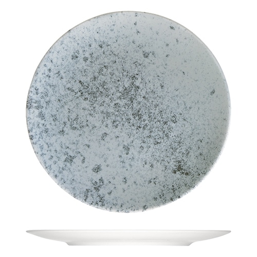 CRO-BAU-711217-425774.jpg SANDSTONE GRAY FLAT 17CM PLATE COUP BAUSCHER - Image 1
