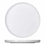 EDGE WHITE STEP 28CM PLATE BAUSCHER GERMANY